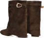 TORAL Hoge Laarzen Dames Cleo Maat: 38 Materiaal: Suède Kleur: Bruin - Thumbnail 4