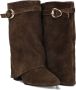 TORAL Hoge Laarzen Dames Cleo Maat: 39 Materiaal: Suède Kleur: Bruin - Thumbnail 5