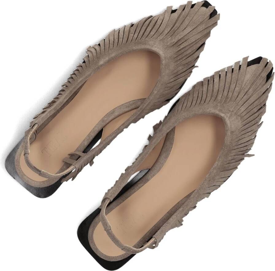 TORAL Bruine Loafers Paris Fringes