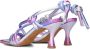 Strappy Sandals 12816 Sandalen Dames Multi - Thumbnail 4