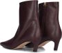 TORAL Enkellaarsjes Dames Erica Maat: 38 Materiaal: Leer Kleur: Paars - Thumbnail 4