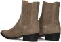 TORAL Enkellaarsjes Dames Lisen Maat: 43 Materiaal: Suède Kleur: Taupe - Thumbnail 5
