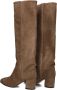 Toral 12776 Laarzen Suède Dames Taupe - Thumbnail 3