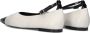 TORAL Ballerina Dames Cristelle Maat: 40 Materiaal: Leer Kleur: Wit - Thumbnail 4