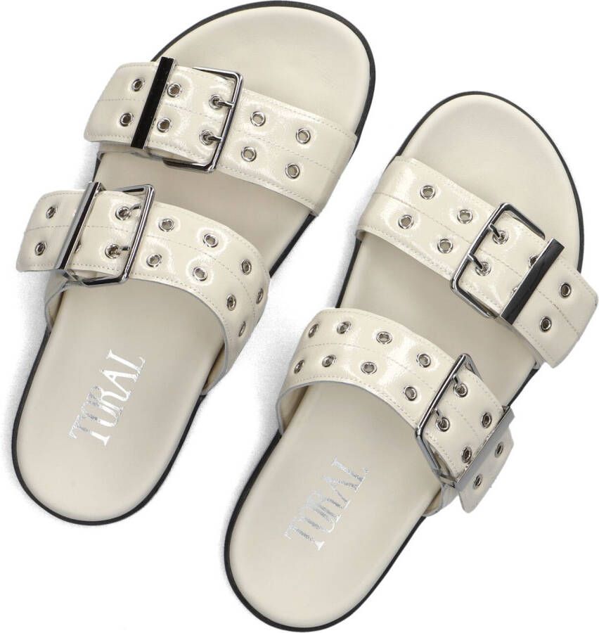 TORAL Witte Slippers Ares