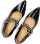 TORAL Ballerina Dames Coeur Maat: 39 Materiaal: Lakleer Kleur: Zwart - Thumbnail 5