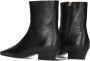 TORAL Enkellaarsjes Dames Irene Maat: 38 Materiaal: Leer Kleur: Zwart - Thumbnail 5