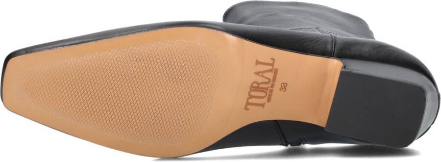 TORAL Zwarte Enkellaarsjes Irene