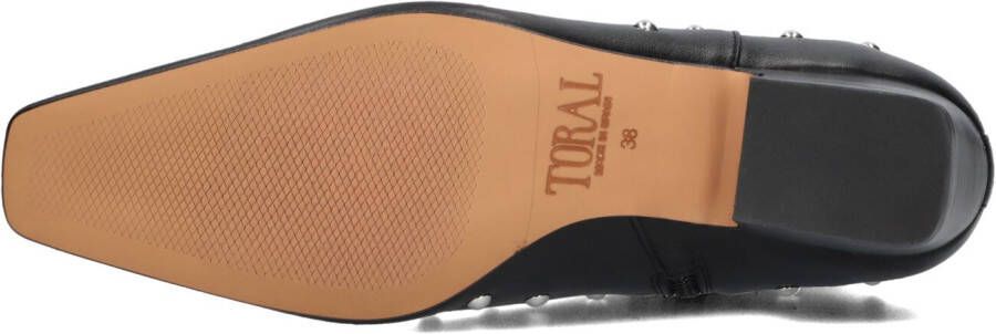 TORAL Zwarte Enkellaarsjes Irene Punk