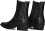 TORAL Enkellaarsjes Dames Lisen Maat: 38 Materiaal: Leer Kleur: Zwart - Thumbnail 5
