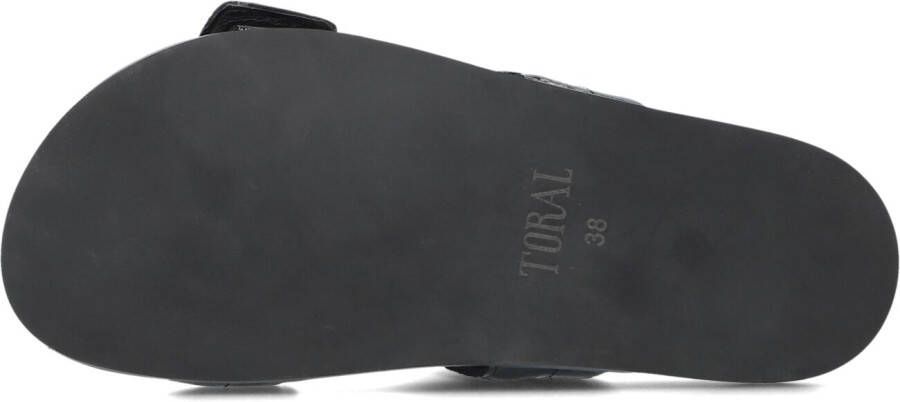 TORAL Zwarte Slippers Ares