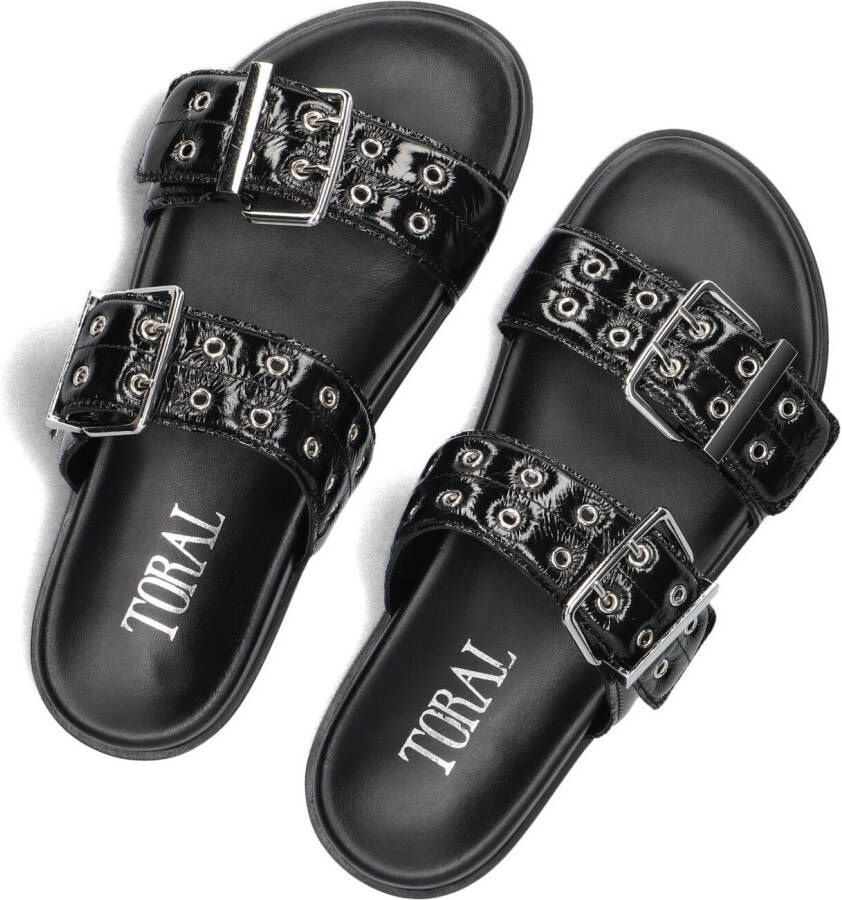 TORAL Zwarte Slippers Ares