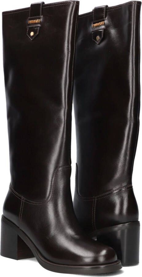TWINSET MILANO Bruine Laarzen 252tcp080