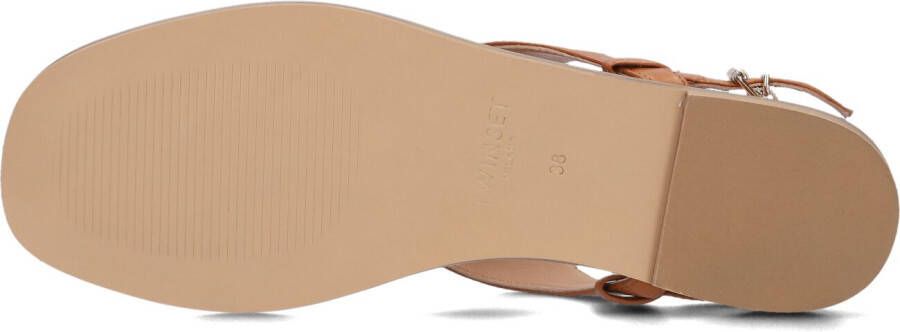 TWINSET MILANO Cognac Sandalen 231tcp12a