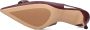 TWINSET MILANO Slingbacks Dames 252tcp030 Maat: 37 Materiaal: Leer Kleur: Rood - Thumbnail 4