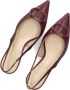 TWINSET MILANO Slingbacks Dames 252tcp030 Maat: 37 Materiaal: Leer Kleur: Rood - Thumbnail 5