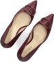 TWINSET MILANO Pumps Dames 252tcp032 Maat: 40 Materiaal: Leer Kleur: Rood - Thumbnail 5