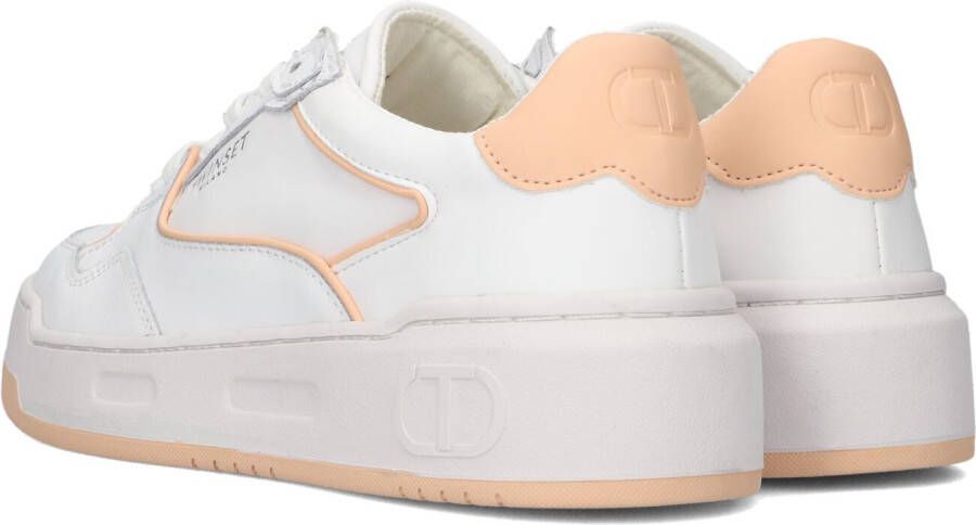 TwinSet Milano Witte Lage Sneakers 231tcp080