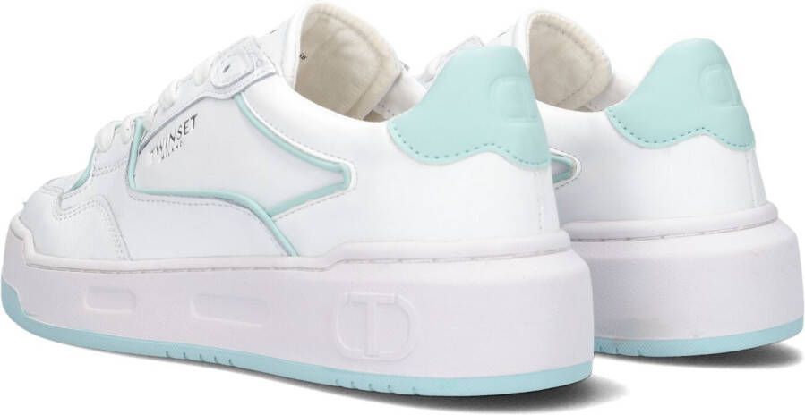 TwinSet Milano Witte Lage Sneakers 231tcp080