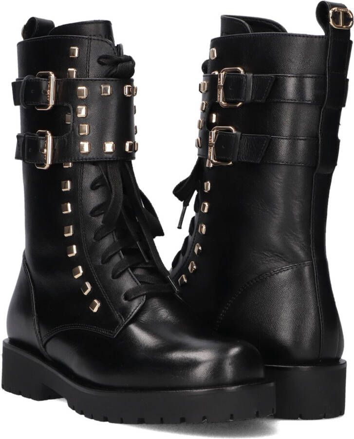 TWINSET MILANO Zwarte Boots 242tcp082