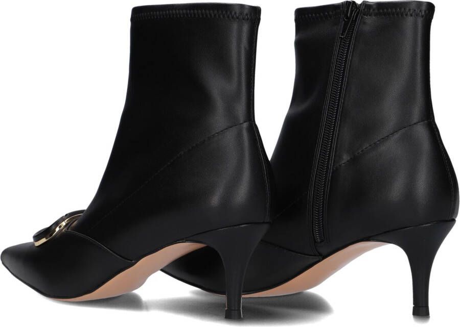 TWINSET MILANO Zwarte Enkellaarsjes 252tcp034