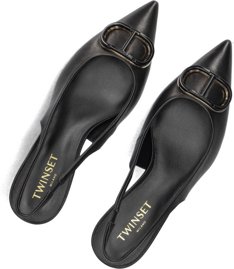 TWINSET MILANO Zwarte Hakken 252tcp030