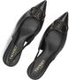 TWINSET MILANO Slingbacks Dames 252tcp030 Maat: 40 Materiaal: Leer Kleur: Zwart - Thumbnail 5