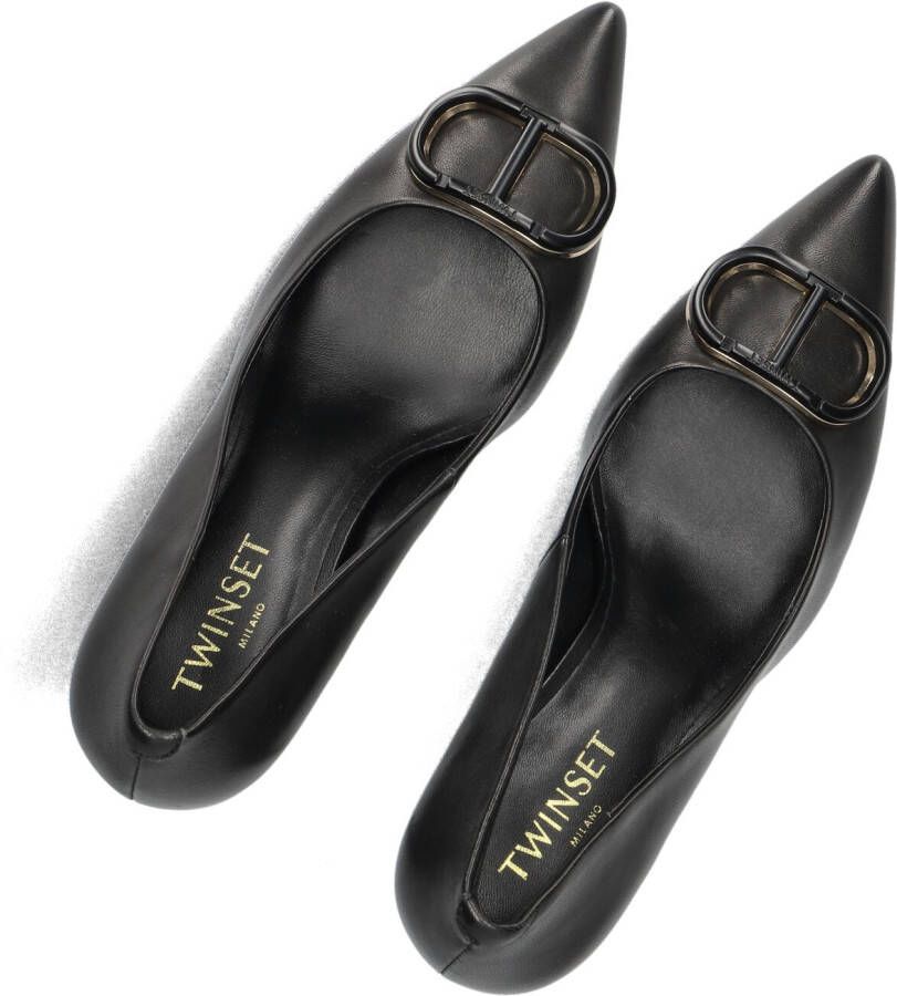 TWINSET MILANO Zwarte Hakken 252tcp032