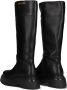 TWINSET MILANO Hoge Laarzen Dames 242tcp048 Maat: 37 Materiaal: Leer Kleur: Zwart - Thumbnail 4