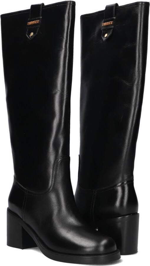 TWINSET MILANO Zwarte Laarzen 252tcp080