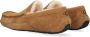 UGG Pantoffels Heren Sloffen Instappers Wol Harde zool Dichte hiel 1101110 Cognac - Thumbnail 9