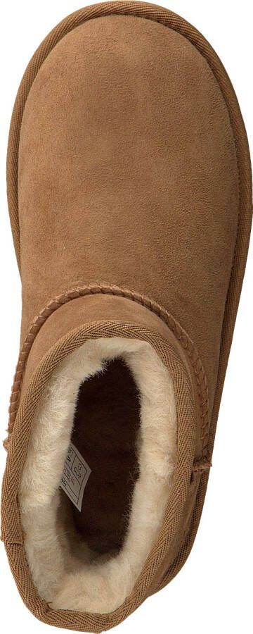 UGG Cognac Vachtlaarzen Classic Mini Ii Kids