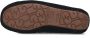 UGG Pantoffels Dames Sloffen Instappers Suède Harde zool Dichte hiel 1107949 Zwart - Thumbnail 6