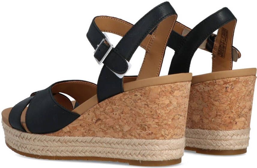 UGG Zwarte Sandalen Cloverdale