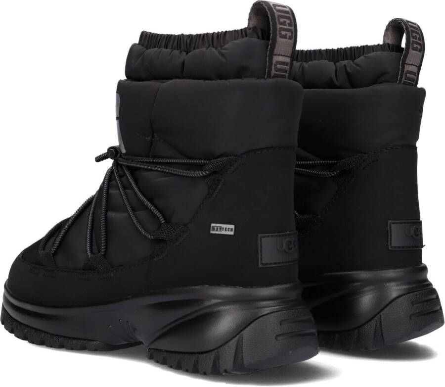 UGG Zwarte Veterboots W Yose Puffer Mid