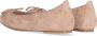 UNISA Ballerina Dames Acor Maat: 41 Materiaal: Suède Kleur: Beige - Thumbnail 3