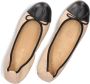 Unisa Auto Ballerina's Ballarina Schoenen Instappers Dames Beige - Thumbnail 7