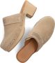 Unisa Iggy Clogs Dames Beige - Thumbnail 5