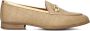 Unisa Gouden Loafer Dalcy met Horsbit Detail Beige Dames - Thumbnail 1