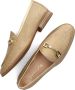 Unisa Gouden Loafer Dalcy met Horsbit Detail Beige Dames - Thumbnail 5
