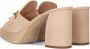 UNISA Muiltjes Dames Oberon Maat: 40 Materiaal: Suède Kleur: Beige - Thumbnail 6