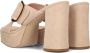 UNISA Muiltjes Dames Ubios Maat: 36 Materiaal: Suède Kleur: Beige - Thumbnail 4