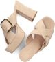 UNISA Muiltjes Dames Ubios Maat: 36 Materiaal: Suède Kleur: Beige - Thumbnail 6