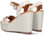 UNISA Sandalen Dames Melao Maat: 40 Materiaal: Leer Kleur: Beige - Thumbnail 4