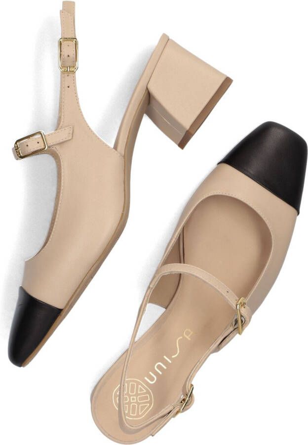 UNISA Beige Slingbacks Lumis