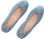 UNISA Ballerina Dames Acor Maat: 40 Materiaal: Suède Kleur: Blauw - Thumbnail 6