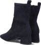 Unisa Lemico Enkellaarsjes Enkelboots met rits Dames Blauw + - Thumbnail 3