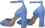 Unisa Warren Pumps High Heels Schoenen Hoge Hak Dames Blauw - Thumbnail 4