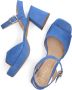 Unisa Ney Sandalen Dames Blauw - Thumbnail 5