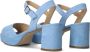 UNISA Dames Ney Maat: 41 Materiaal: Suède Kleur: Blauw - Thumbnail 4